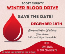 Winter Blood Drive Dec. 18th