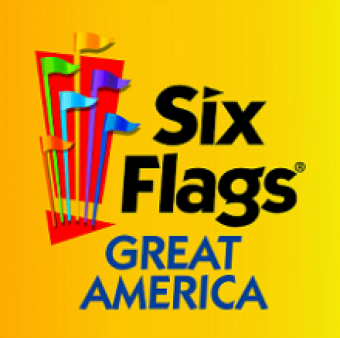 "Six Flags Great America" Logo