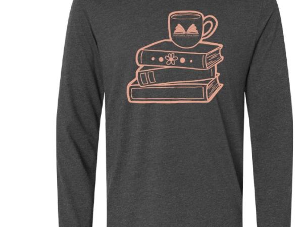 This is a gray shirt that says The Book Was Better.